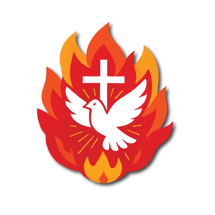 Acrylic Vehicle Badge: Holy Spirit