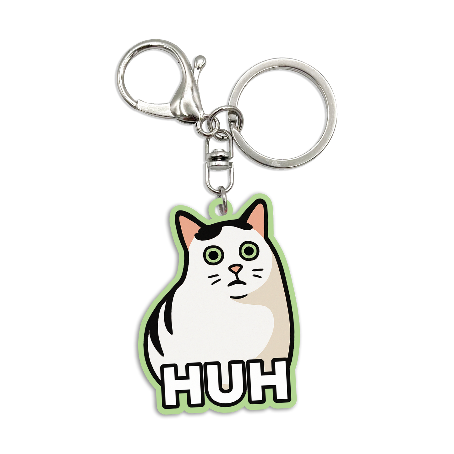 Acrylic Bag Charm: Huh