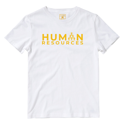 Cotton Shirt: Human Resources Yellow