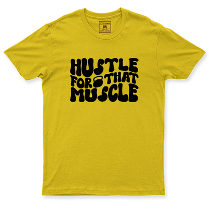 Drifit Shirt: Hustle Muscle