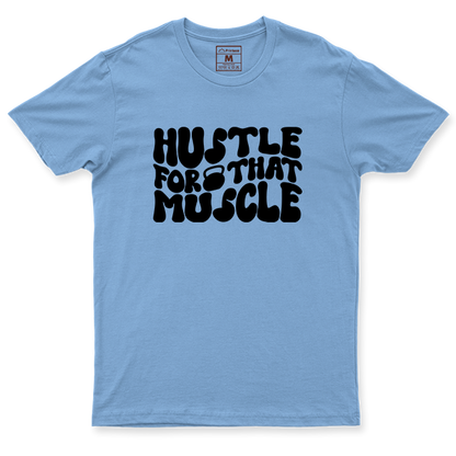 Drifit Shirt: Hustle Muscle