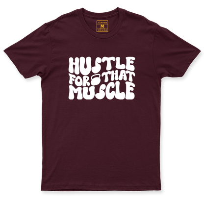 Drifit Shirt: Hustle Muscle