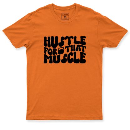 Drifit Shirt: Hustle Muscle