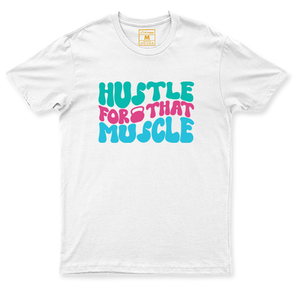 Drifit Shirt: Hustle Muscle