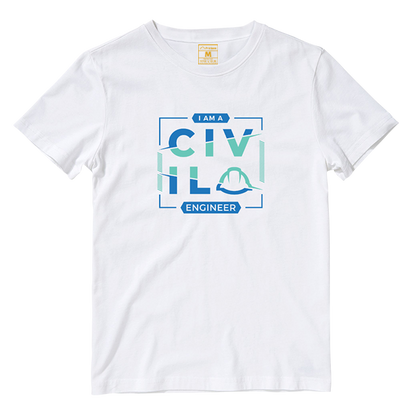 Cotton Shirt: I AM A CIVIL ENGINEER