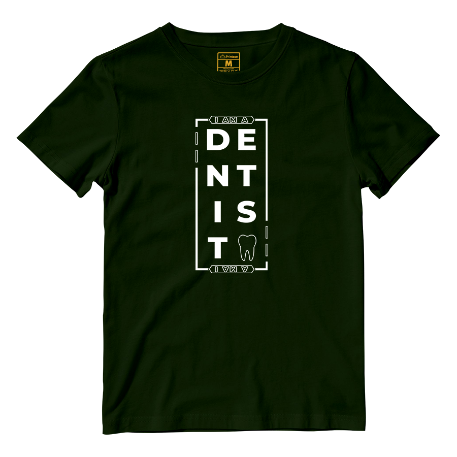 Cotton Shirt: I AM A DENTIST