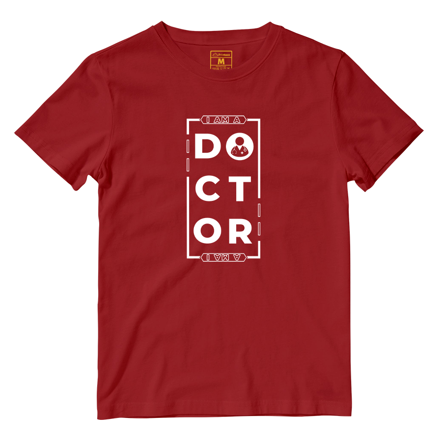 Cotton Shirt: I AM A DOCTOR