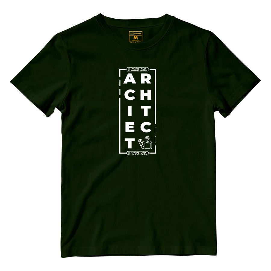 Cotton Shirt: I AM AN ARCHITECT