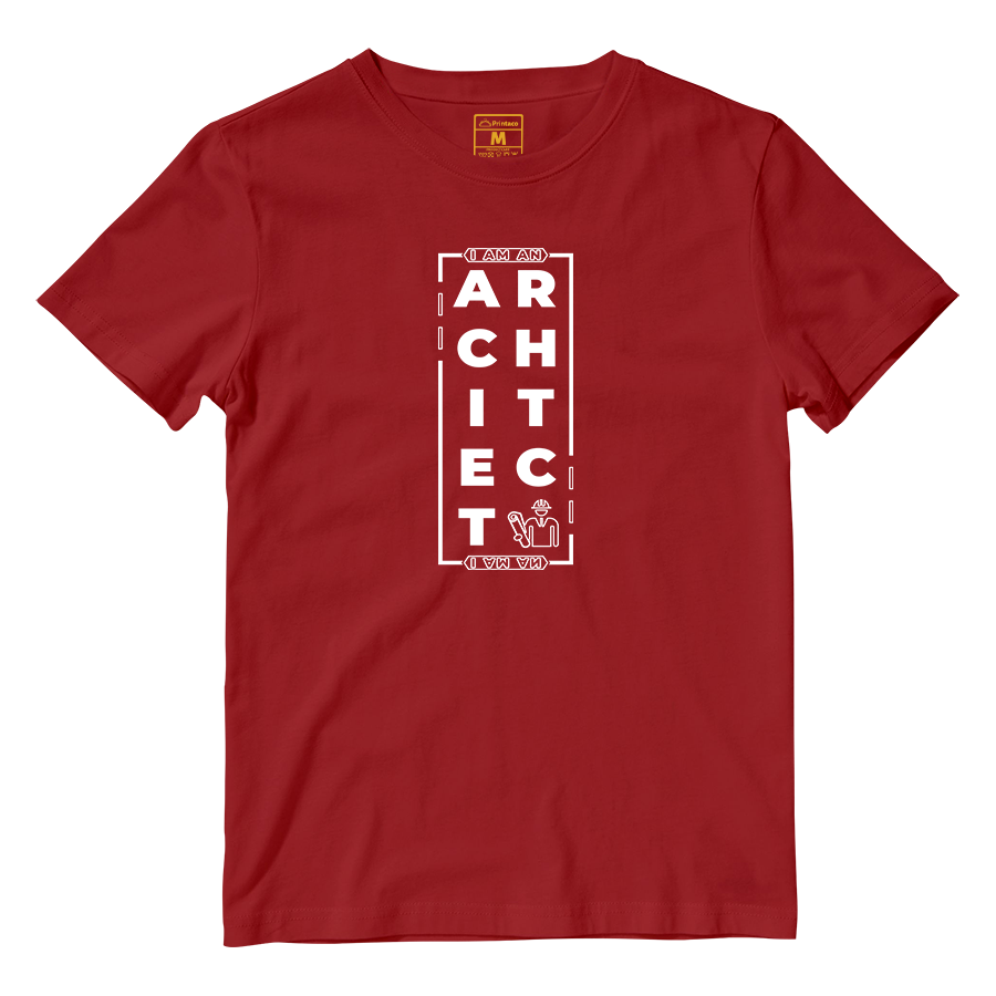 Cotton Shirt: I AM AN ARCHITECT