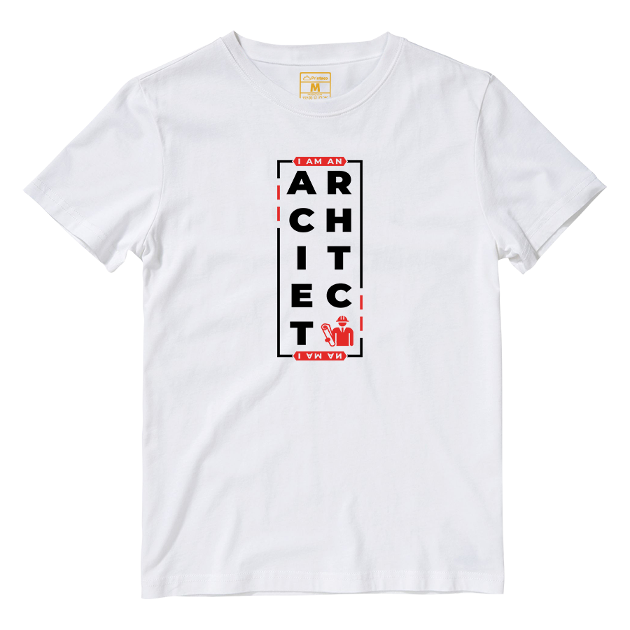 Cotton Shirt: I AM AN ARCHITECT