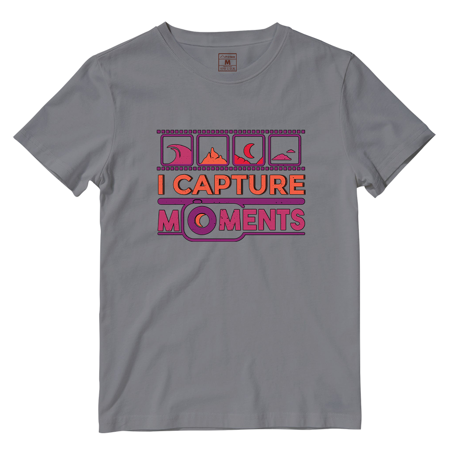 Cotton Shirt: I Capture Moments