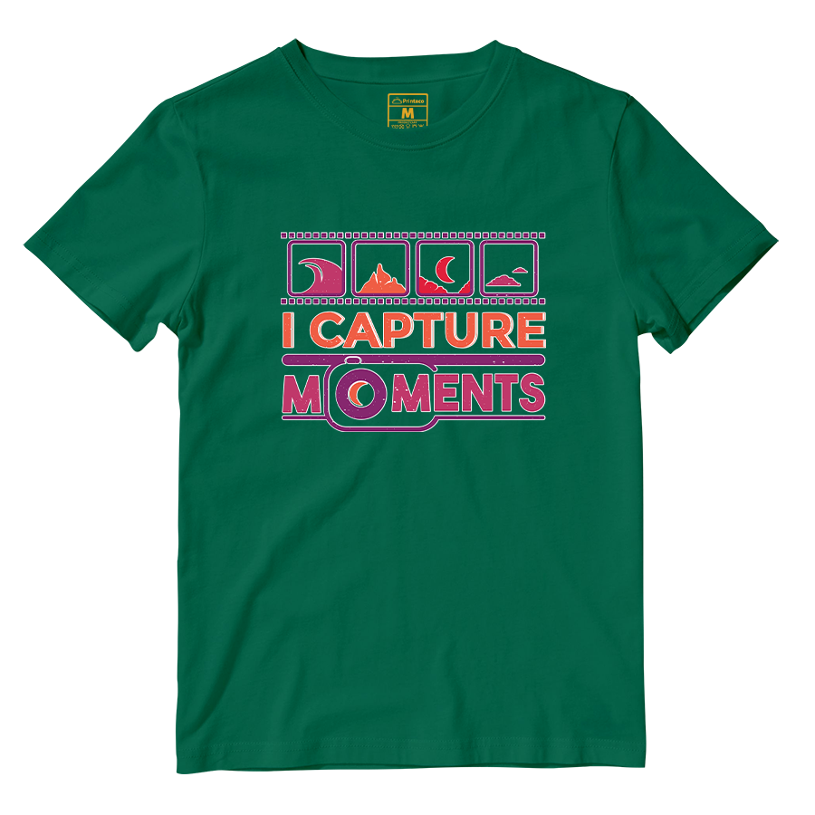 Cotton Shirt: I Capture Moments