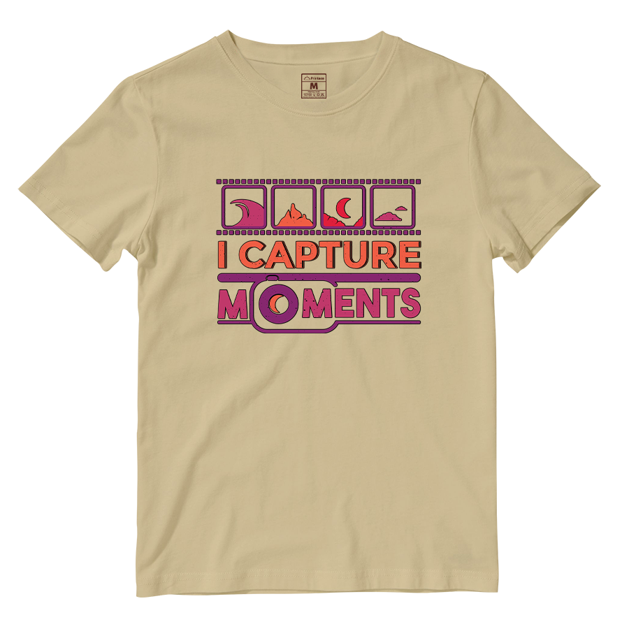 Cotton Shirt: I Capture Moments