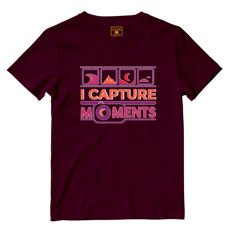 Cotton Shirt: I Capture Moments