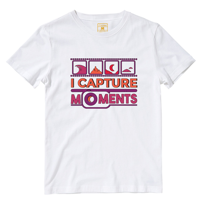 Cotton Shirt: I Capture Moments