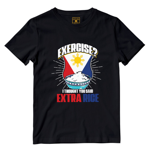 Cotton Shirt: I Thought You Said Extra Rice