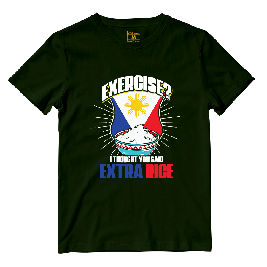 Cotton Shirt: I Thought You Said Extra Rice