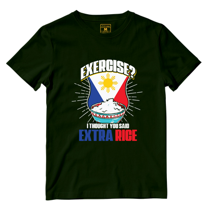 Cotton Shirt: I Thought You Said Extra Rice