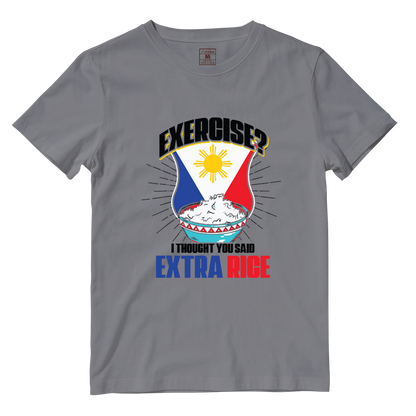 Cotton Shirt: I Thought You Said Extra Rice