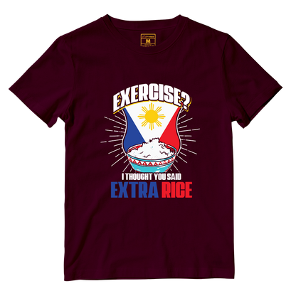 Cotton Shirt: I Thought You Said Extra Rice