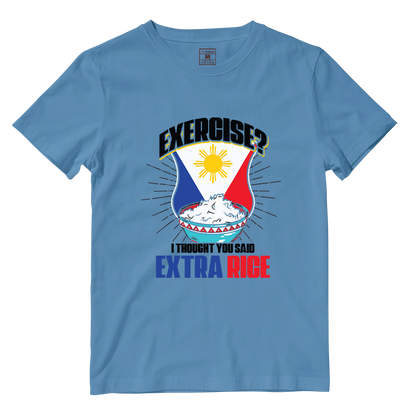 Cotton Shirt: I Thought You Said Extra Rice