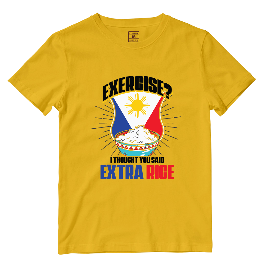 Cotton Shirt: I Thought You Said Extra Rice