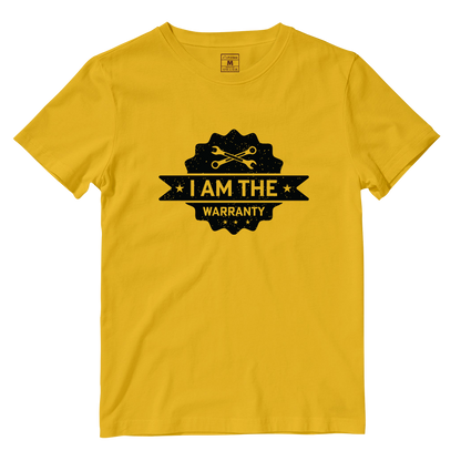 Cotton Shirt: I Am The Warranty