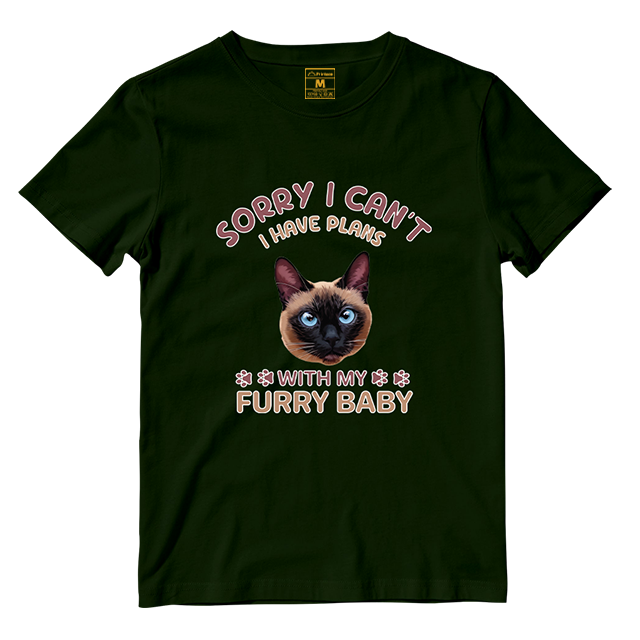 Cotton Shirt: I Have Plans With My Baby (Custom)