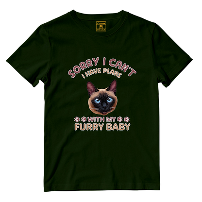 Cotton Shirt: I Have Plans With My Baby (Custom)