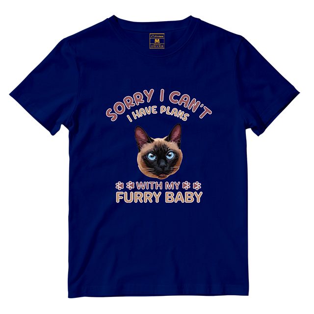 Cotton Shirt: I Have Plans With My Baby (Custom)