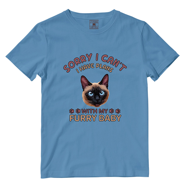 Cotton Shirt: I Have Plans With My Baby (Custom)