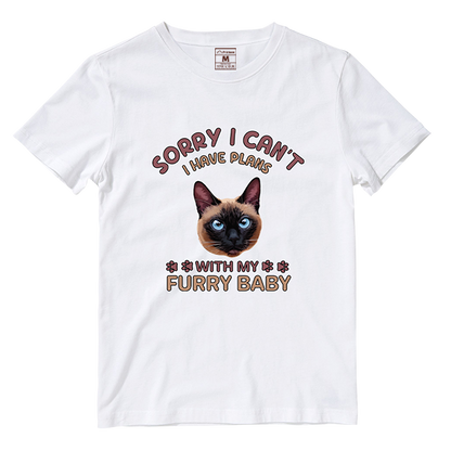 Cotton Shirt: I Have Plans With My Baby (Custom)