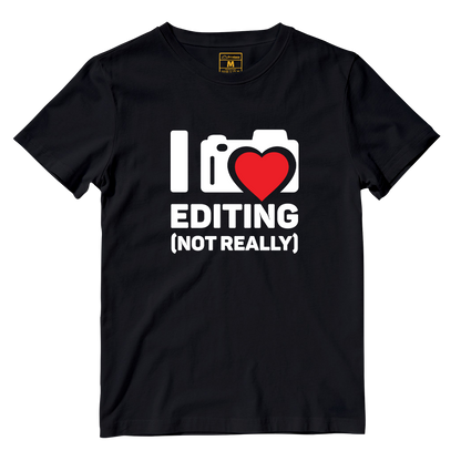 Cotton Shirt: I Love Editing