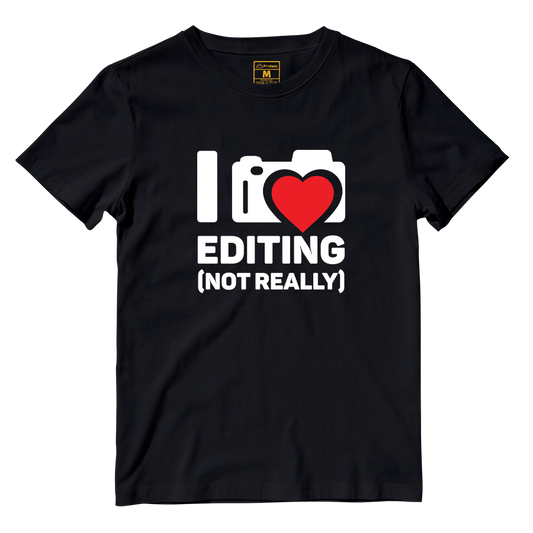 Cotton Shirt: I Love Editing