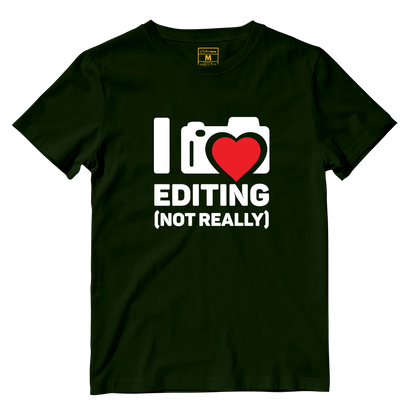 Cotton Shirt: I Love Editing
