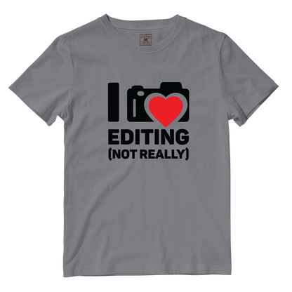 Cotton Shirt: I Love Editing
