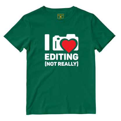 Cotton Shirt: I Love Editing