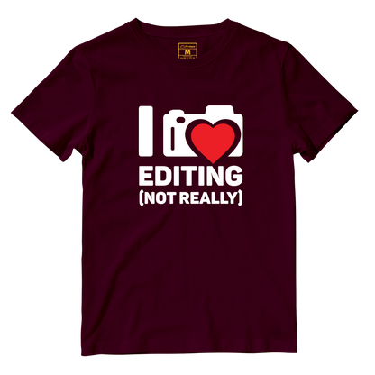 Cotton Shirt: I Love Editing