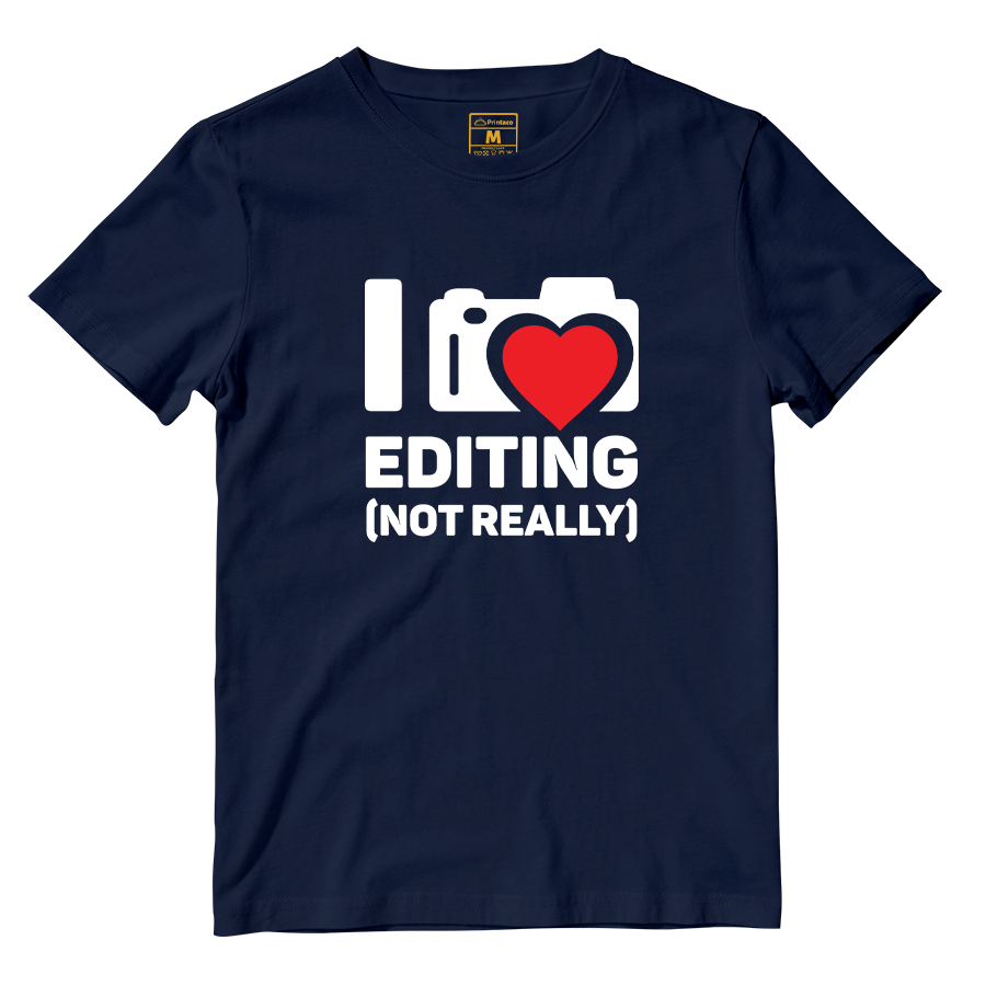 Cotton Shirt: I Love Editing
