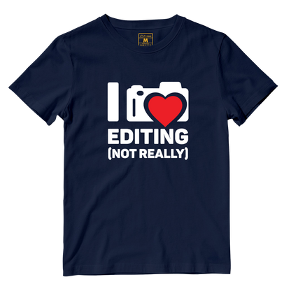 Cotton Shirt: I Love Editing