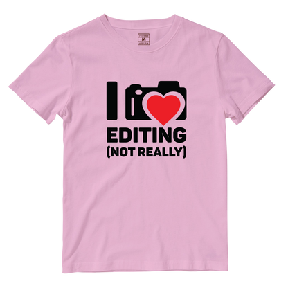 Cotton Shirt: I Love Editing