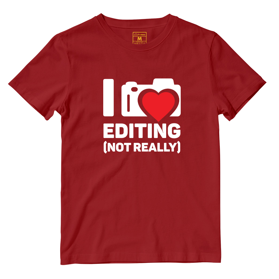 Cotton Shirt: I Love Editing