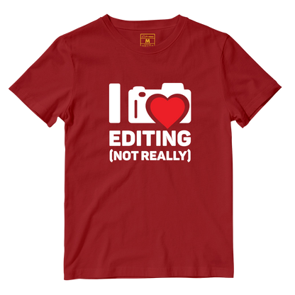 Cotton Shirt: I Love Editing