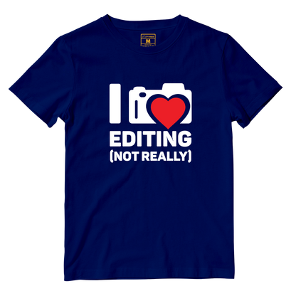 Cotton Shirt: I Love Editing
