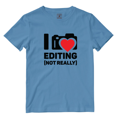 Cotton Shirt: I Love Editing