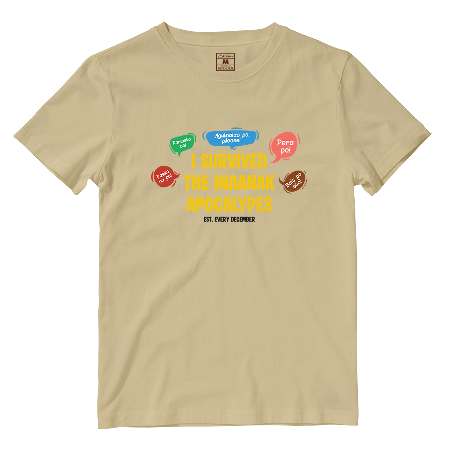 Cotton Shirt: I Survived The Inaanak Apocalypes