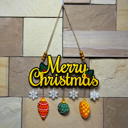 Door Sign: Christmas Dangling