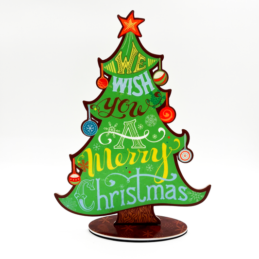 Tabletop Decor: Merry Christmas