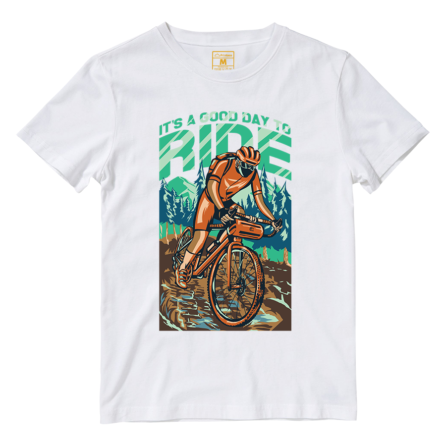 Cotton Shirt: It's A Good Day To Ride