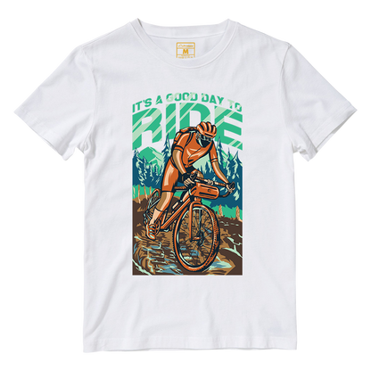 Cotton Shirt: It's A Good Day To Ride